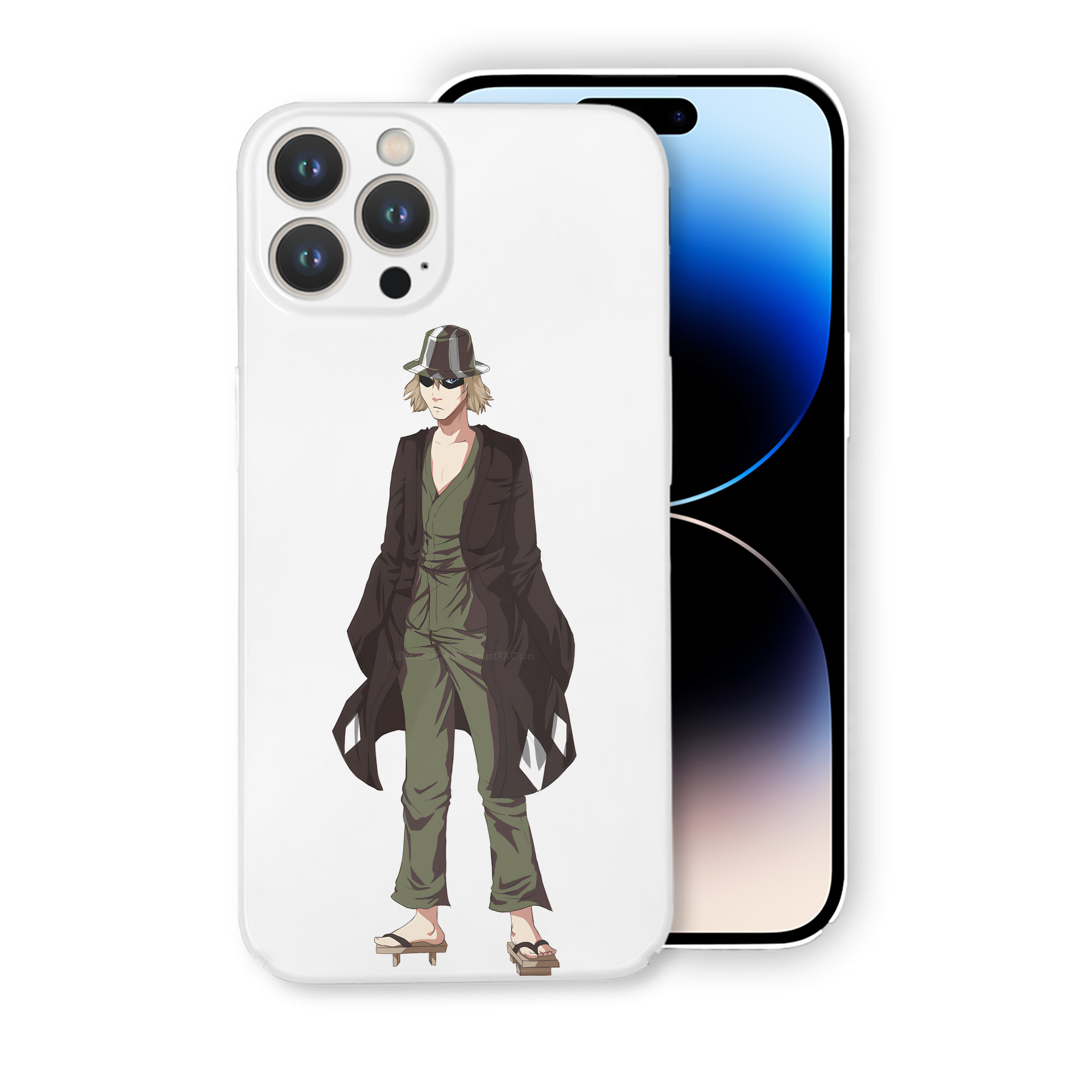 （画像用） "ブリーチ 浦原 喜助（うらはら きすけ） BLEACH Urahara Kisuke " 【iPhone 14シリーズ対応】ハードケース